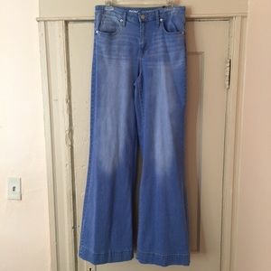 High-waisted Wise leg Jeans